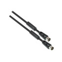 Alcasa S-PAK02S coaxial cable 2 m F Black