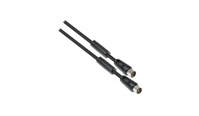 Alcasa S-PAK02S coaxial cable 2 m F Black