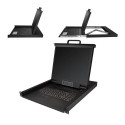 StarTech.com Rackmount KVM Console - Single Port VGA KVM with 19&quot; LCD Monitor for Server Ra