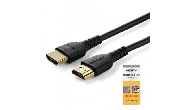 StarTech.com 3ft (1m) Premium Certified HDMI 2.0 Cable with Ethernet - Durable High Speed UHD 4K 60H