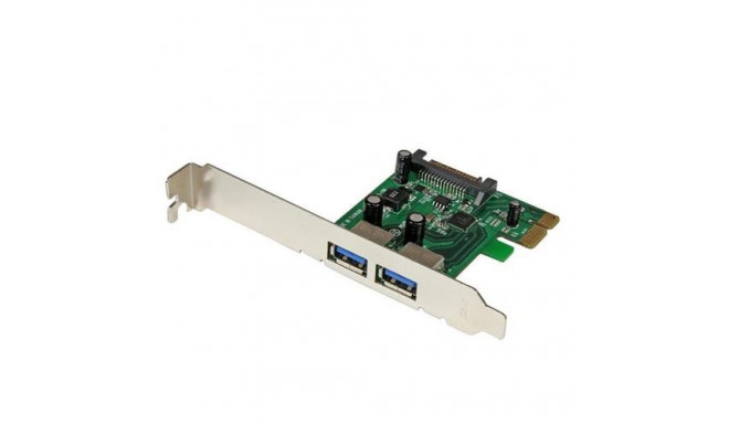 StarTech.com 2 Port PCI Express (PCIe) SuperSpeed USB 3.0 Card Adapter with UASP - SATA Power