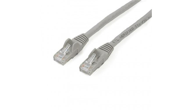 StarTech.com 2m CAT6 Ethernet Cable - Grey CAT 6 Gigabit Ethernet Wire -650MHz 100W PoE RJ45 UTP Net