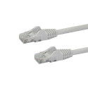 StarTech.com 10m CAT6 Ethernet Cable - White CAT 6 Gigabit Ethernet Wire -650MHz 100W PoE RJ45 UTP N