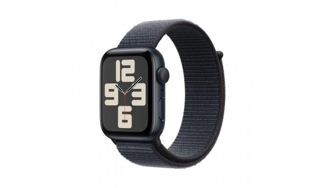 Apple Watch SE GPS 44mm Midnight Aluminium Case with Ink Sport Loop