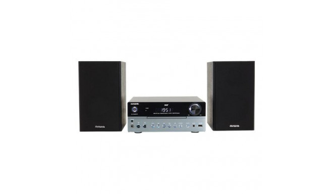 Aiwa MSBTU-700DAB home audio system Home audio micro system 25 W Arctic blue, Black