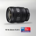 Sony FE 16-25mm f/2.8 G lens