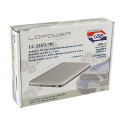 LC-Power LC-25U3-7W storage drive enclosure Aluminium, White 2.5&quot;