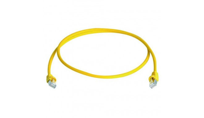 Telegärtner MP8 FS 500 LSZH 0.25m networking cable Yellow Cat6a SF/UTP (S-FTP)