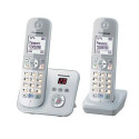 Panasonic KX-TG6822 DECT telephone Caller ID Silver