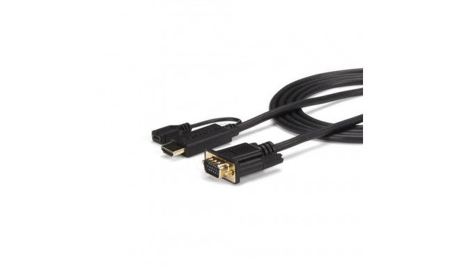 StarTech.com 6 ft HDMI to VGA Active Converter Cable - HDMI to VGA Adapter - 1920x1200 or 1080p