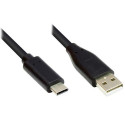 Alcasa GC-M0118 USB cable USB 2.0 2 m USB A USB C Black