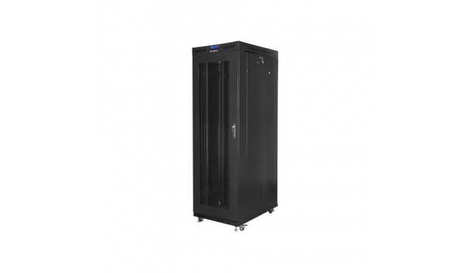 Lanberg FF01-8227-23BL rack cabinet 27U Freestanding rack Black