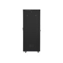 Lanberg FF01-8227-23BL rack cabinet 27U Freestanding rack Black