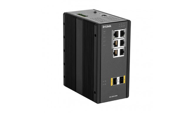 D-Link DIS‑300G‑8PSW Managed L2 Gigabit Ethernet (10/100/1000) Power over Ethernet (PoE) Black