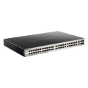 D-Link DGS-3130-54TS/E network switch Managed L3 Gigabit Ethernet (10/100/1000) Grey