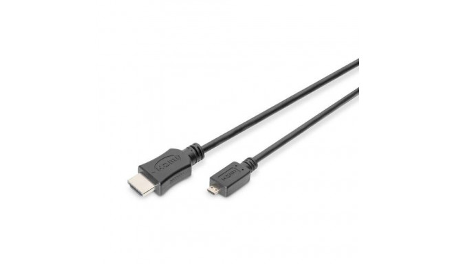 Digitus 4K HDMI High-Speed Connecting Cable, Type D to Type A