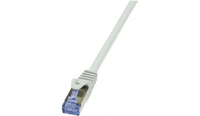 LogiLink Cat6a S/FTP, 1m networking cable Grey S/FTP (S-STP)