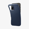 Spigen Liquid Air mobile phone case 16 cm (6.3&quot;) Cover Navy