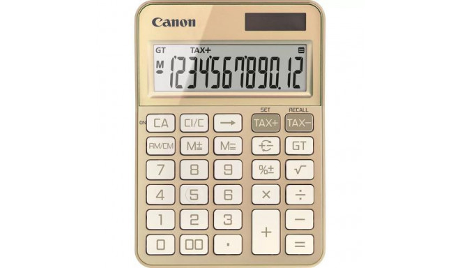 Canon KS-125KB calculator Desktop Basic Gold