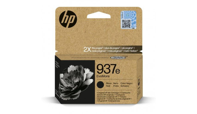 HP 937e EvoMore Black Original Ink Cartridge