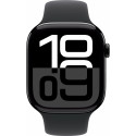 Apple Watch 10 GPS 46mm Sport Band, jet black/black (MWWP3ET/A)