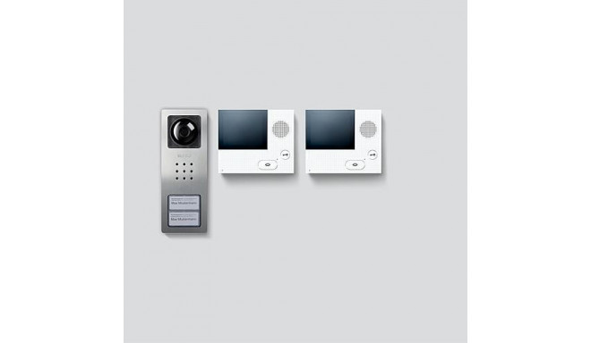 Siedle SET CVB 850-2 E/W video intercom system 8.89 cm (3.5&quot;) Stainless steel, White