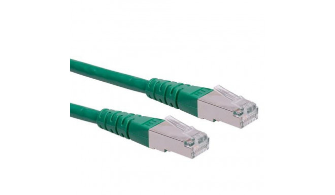 ROLINE S/FTP (PiMF) Patch Cord Cat.6, green 5.0m