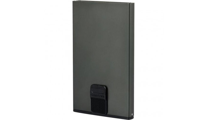 Samsonite Alu Fit Card case Anthracite Aluminium