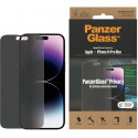 PanzerGlass protector glass Privacy AB Apple iPhone 14 Pro Max