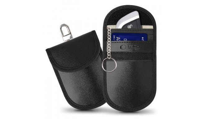 Tech-Protect car key pouch RFID Signal Blocker KLR100, black