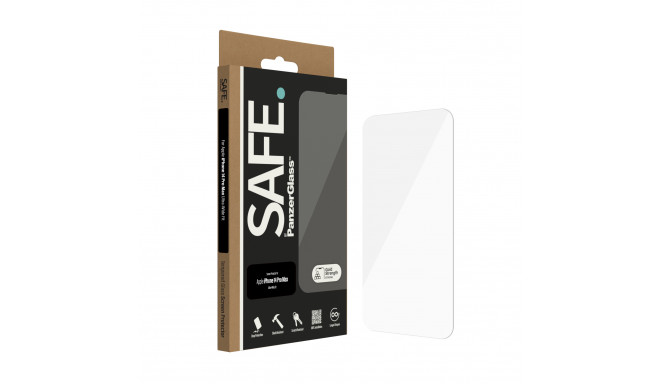PanzerGlass SAFE. by ® Screen Protector iPhone 14 Pro Max | Ultra-Wide Fit