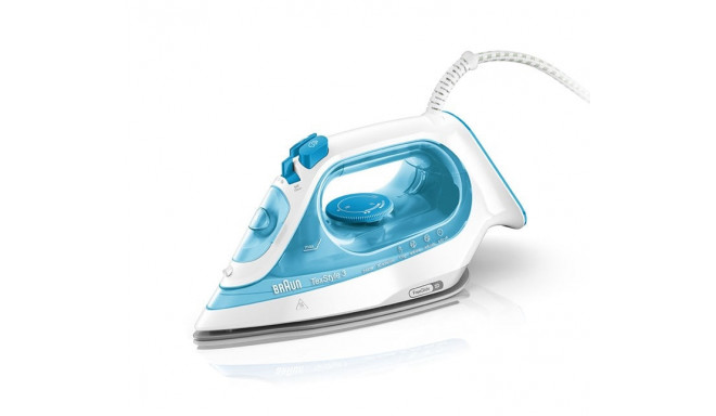 Braun TexStyle 3 Steam Iron SI 3053 Blue Ceramic soleplate 2400 W