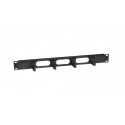 Intellinet 204279 cable organizer Rack Cable holder Black 1 pc(s)