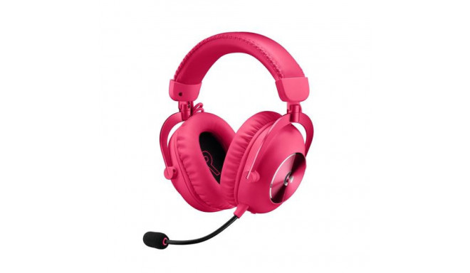 Logitech G PRO X 2 Headset Wired &amp; Wireless Head-band Gaming Bluetooth Magenta