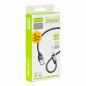 D-Fruit cable USB-A - Lightning 2m, grey (DF121)