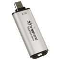 Transcend SSD ESD300S        2TB USB-C silver