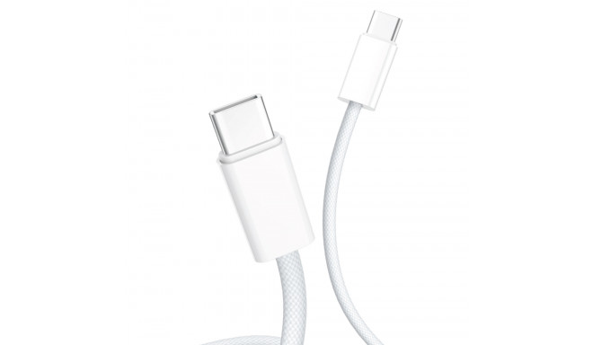 D-Fruit кабель USB-C - USB-C 2 м, белый (DF119)