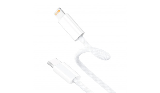 D-Fruit cable USB-C - Lightning 1m, white (DF118)