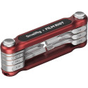 SMALLRIG 4811 X FILM RIOT 7-IN-1 FOLDING WRENCH SET WITH MULTIPLE ANGLE POSITIONING RED