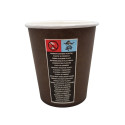 Kohvitops kartongist 250ml COFFEE 4 YOU pruun 100tk/pk