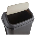 Trash can Swing-Bin 50L black