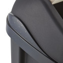 Trash can Swing-Bin 50L black