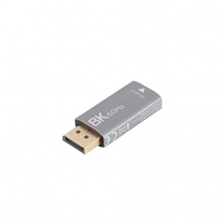 DISPLAYPORT(M)->HDMI(F) ADAPTER 8K SILVER LANBERG