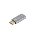 DISPLAYPORT(M)->HDMI(F) ADAPTER 4K SILVER LANBERG