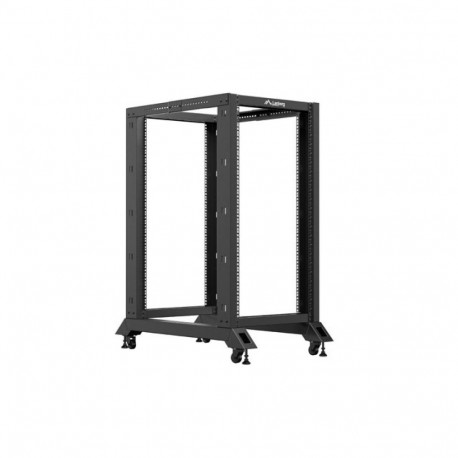 Lanberg avatud rack-kapp 19" 22U 600X1000 kokkupanemata, must