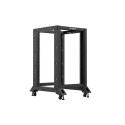 OPEN RACK 18U 600X800 BLACK LANBERG