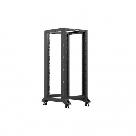 OPEN RACK 19" 27U 600X800 BLACK LANBERG V2 (FLAT PACK)