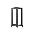 OPEN RACK 27U 600X800 BLACK LANBERG V2