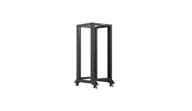 OPEN RACK 19" 27U 600X800 BLACK LANBERG V2