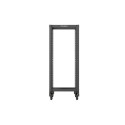 OPEN RACK 27U 600X800 BLACK LANBERG V2